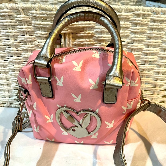 PLAYBOY Bags Playboy Crossover Nwot Pink Mini Handbag Poshmark
